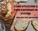 Pane raffermo in cucina: idee per non sprecarlo. Un pane rustico e due fette invitano a scoprire nuove ricette.