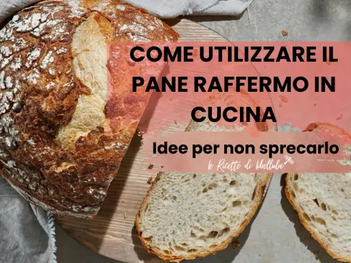 Pane raffermo in cucina: idee per non sprecarlo. Un pane rustico e due fette invitano a scoprire nuove ricette.