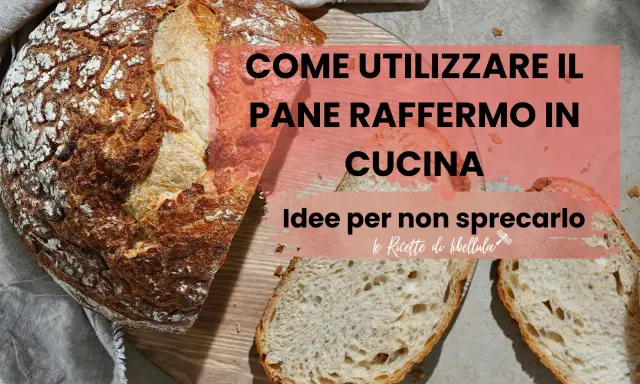 Pane raffermo in cucina: idee per non sprecarlo. Un pane rustico e due fette invitano a scoprire nuove ricette.