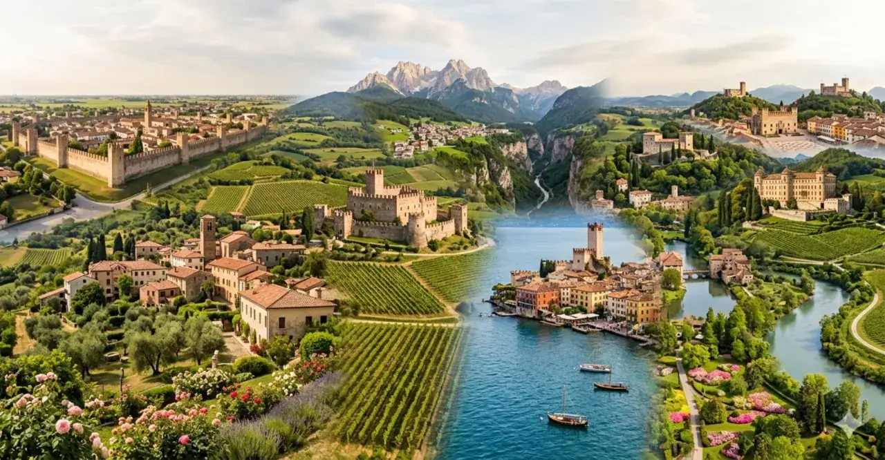 Borghi medievali, castelli imponenti e vigneti rigogliosi: ecco cosa vedere in Veneto, un viaggio tra storia e paesaggi mozzafiato.